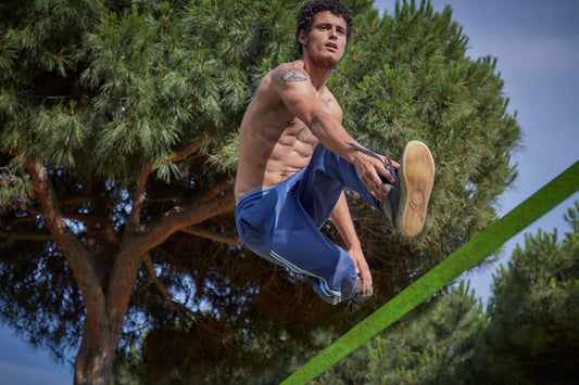 Slacklining:  Create balance for the body